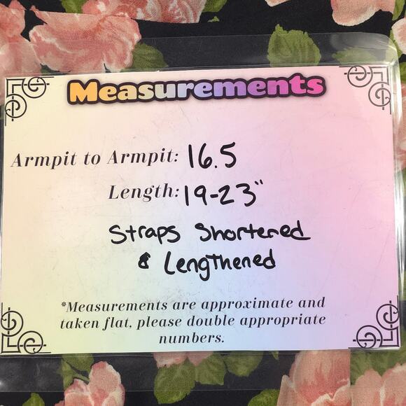 Reformation Tank Top Black Pink Floral Camisole Adjustable Straps - Picture 6 of 6